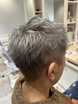 ニューヨークニューヨーク 阪急高槻店(NYNY) メンズ×白髪ぼかし