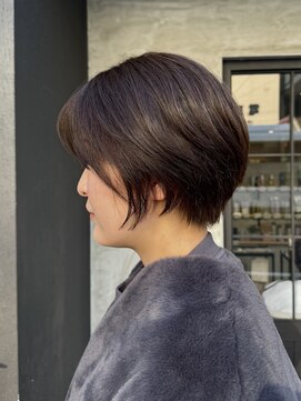 ファム 楽々園店(femme) 大人っぽショートボブ♪♪