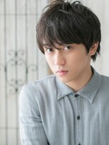 モッズヘアメン 札幌月寒店(mod's hair men)&nbsp;くせ毛風スーツ斜めバング王道ビジネスメンズショートq札幌月寒