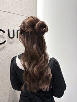 クーラアオヤマ(Cura Aoyama) ヘアセット/巻き下ろし/お呼ばれヘア/ハーフアップ