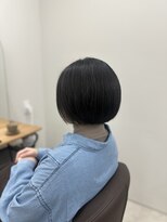 コル 市川(cor)&nbsp;艶髪矯正(縮毛矯正/ストレート)×自然なショートボブ