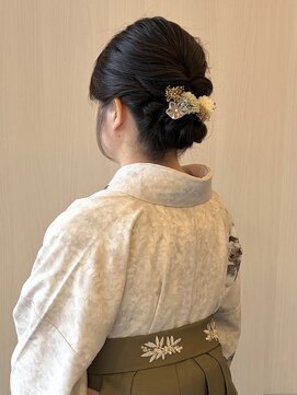 綾橘 卒業式　ヘアセット＆袴着付　［所沢］