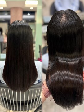 パーマ落としラボ アピッシュ 銀座(apish) パーマ落とし髪質改善艶髪ストレートパーマ美髪