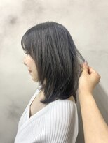 エルフレームバイワンラヴェスト(L'FLAME by one Lovest)&nbsp;ミディアムレイヤー/グレージュ/長野駅前L'FLAME