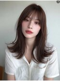 抜け感のあるレイヤースタイル<20代30代40代50代>