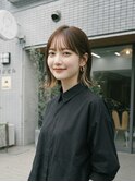 若松河田曙橋インナーカラーミルクティーベージュ20代30代40代