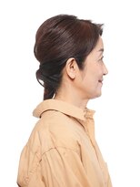 えがお美容室 50代・60代の方に☆セミロングアレンジヘア