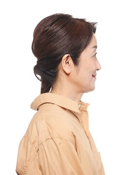 えがお美容室 50代・60代の方に☆セミロングアレンジヘア