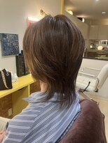 美容室 ステラ&nbsp;セミロングハイレイヤーウルフ