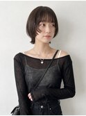 モードなミニボブ【奈良市】