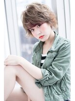 イロドリ ヘアーデザイン(IRODORI hair design)&nbsp;IRODORI　Wカラー×マッシュショート３　［西尾一寛］