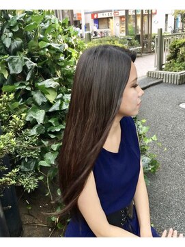 あるじゃんすー 横浜店 黒髪#シールエクステ#ブラウニー#モノトーンアッシュ#横浜