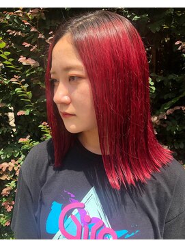 トレス(TRESS) ハイトーンチェリーレッドカラー