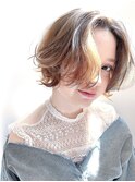 くせ毛風ショート