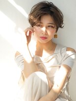 マフェ(mahae) 大人色っぽショートボブ×オリージュ