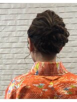 ザブックハンドサロン(The book hand salon)&nbsp;着物ヘアアレンジ