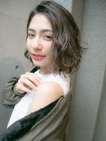 ルティア 池袋(Lutia) ゆるふわウェーブパーマスタイル