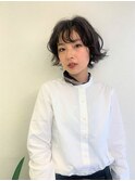 くせ風無造作ヘア