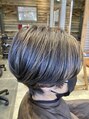 オーブ ヘアー ソレイユ 福岡千早店(AUBE HAIR soleil)&nbsp;頭の形を丸く小さくシルエット大切にしてます。