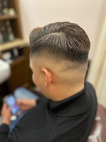 ヒロギンザバーバーショップ 神楽坂店(HIRO GINZA BARBER SHOP) スキンフェード×七三