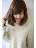 tuuli☆大人のペールベージュ外ハネボブ&切りっぱなしボブ8