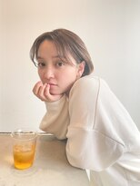 セーヌプラス(CEINE+)&nbsp;ぷつっとボブ/透明感カラー/ベージュカラー