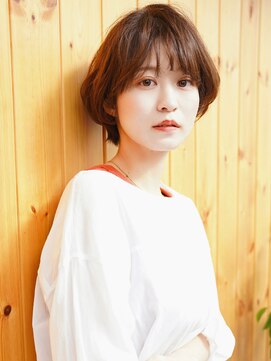 ブゾン(buZon) 【buZon ブゾン】マッシュショート×シースルーバング