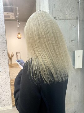 ラニヘアサロン(lani hair salon) ブロンドカラー（ブリーチ３回）