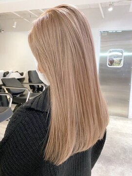 アルバム 渋谷パルコ(ALBUM) ミルクティーカラー_チェリーブラウンフェミニンロング_ba371741