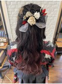 袴のヘアアレンジ