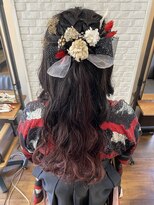 ザブックハンドサロン(The book hand salon)&nbsp;袴のヘアアレンジ