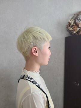 アニュー ヘア アンド ケア(a New hair&care) 20代30代大人可愛いダブルカラーブリーチハイトーンカラー