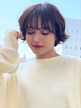 キビト(kibito) アンニュイパーマショート