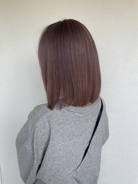 ミリ 奈良店(mm) ピンクベージュ/透明感カラー/韓国/髪質改善/奈良駅/近鉄奈良