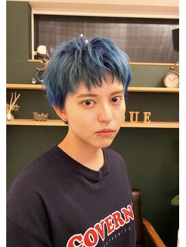 アンティーク(Antique) Berry Short×Blue color