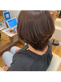 大人ショートボブ