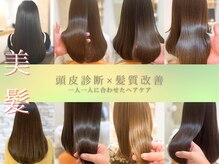 ヘアーアンジュ(Hair Ange)の雰囲気（頭皮診断で髪の元から綺麗に！一人一人に合わせたヘアケアを！）