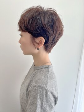 ラトリエコンタン(L´atelier Content) 【Lateliercontent MIHO】40代50代60代　大人の丸みショート