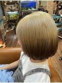 ルーツカラー&似合わせカット ※1回ブリーチ