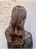 人気スタイル☆しっかり巻きハーフツイン