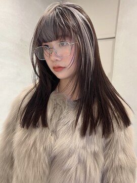 ペレ 梅田(PELE) 前髪/アンブレラカラー/こなれミディ/イメチェン/ウェーブパーマ