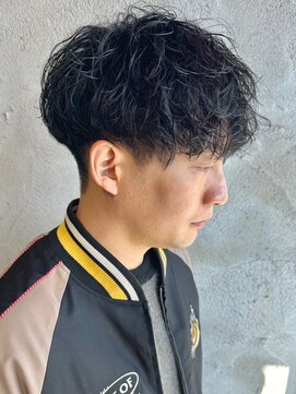 ニアウ 高崎店(Niau) シャドウパーマメンズパーマメンズカット群馬高崎メンズサロン