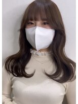 イフイイズカ (Ifh iizuka) A/W wave hair × dark brown