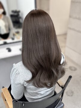 フォンズ(FONS) 上品韓国アイスグレージュヘア