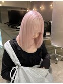 薄めピンク