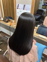 リンクス 久喜(LINKTH) 髪質改善酸性ストレート/黒髪/ネビージュ/小顔/ワンレン