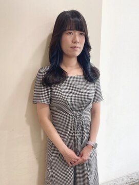 グリーン 渋谷(green) 【MIO】インナーブルー×アッシュグレー