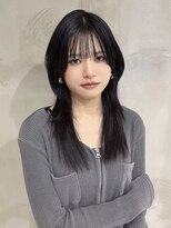 シェノン バイ アランスミシー 表参道(CHAINON by Alan smithee) aespa カリナ風ハッシュカットスタイル