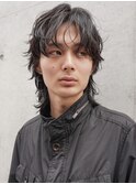 MEN’S HAIRブルーブラックシャドウパーマ