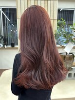 パークレーン アイス イヴェン(park lane ICI yeven)&nbsp;ブリーチなしダブルカラー オレンジブラウン ベージュ暖色 夏